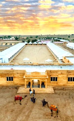 Limra Desert Camp in Sām, India